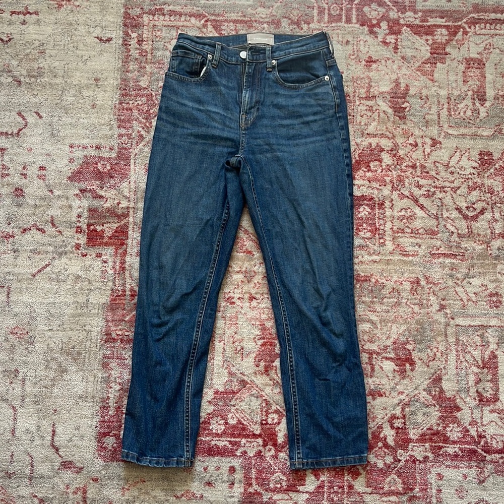 Everlane size 25 ankle length jeans in great condition